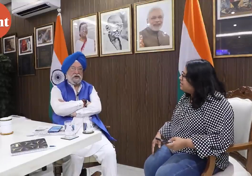 Sh Hardeep Singh Puri's exclusive Interview with The Print