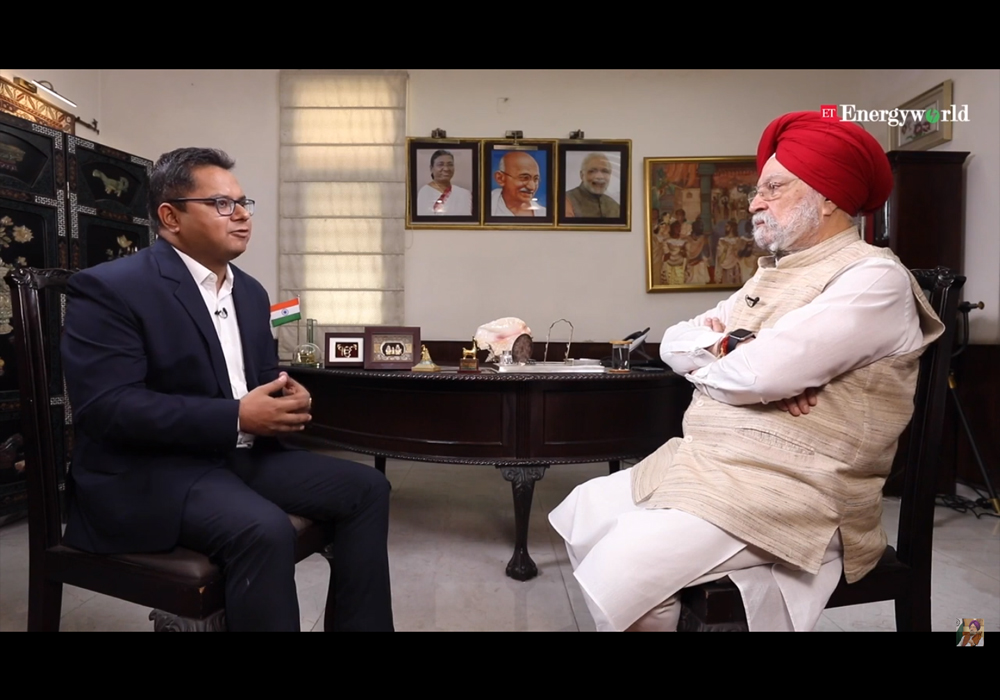 Sh Hardeep Singh Puri full interview with ET Energy World on India's Energy Milestones