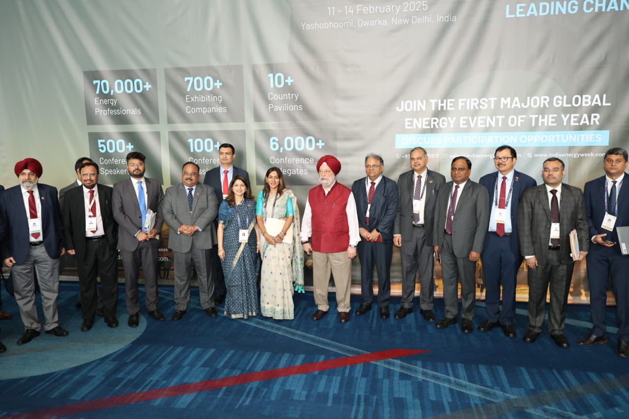 Captains of India's energy sector entities come together in a show of strength to invite global energy leaders to participate in the 3rd edition of  India Energy Week