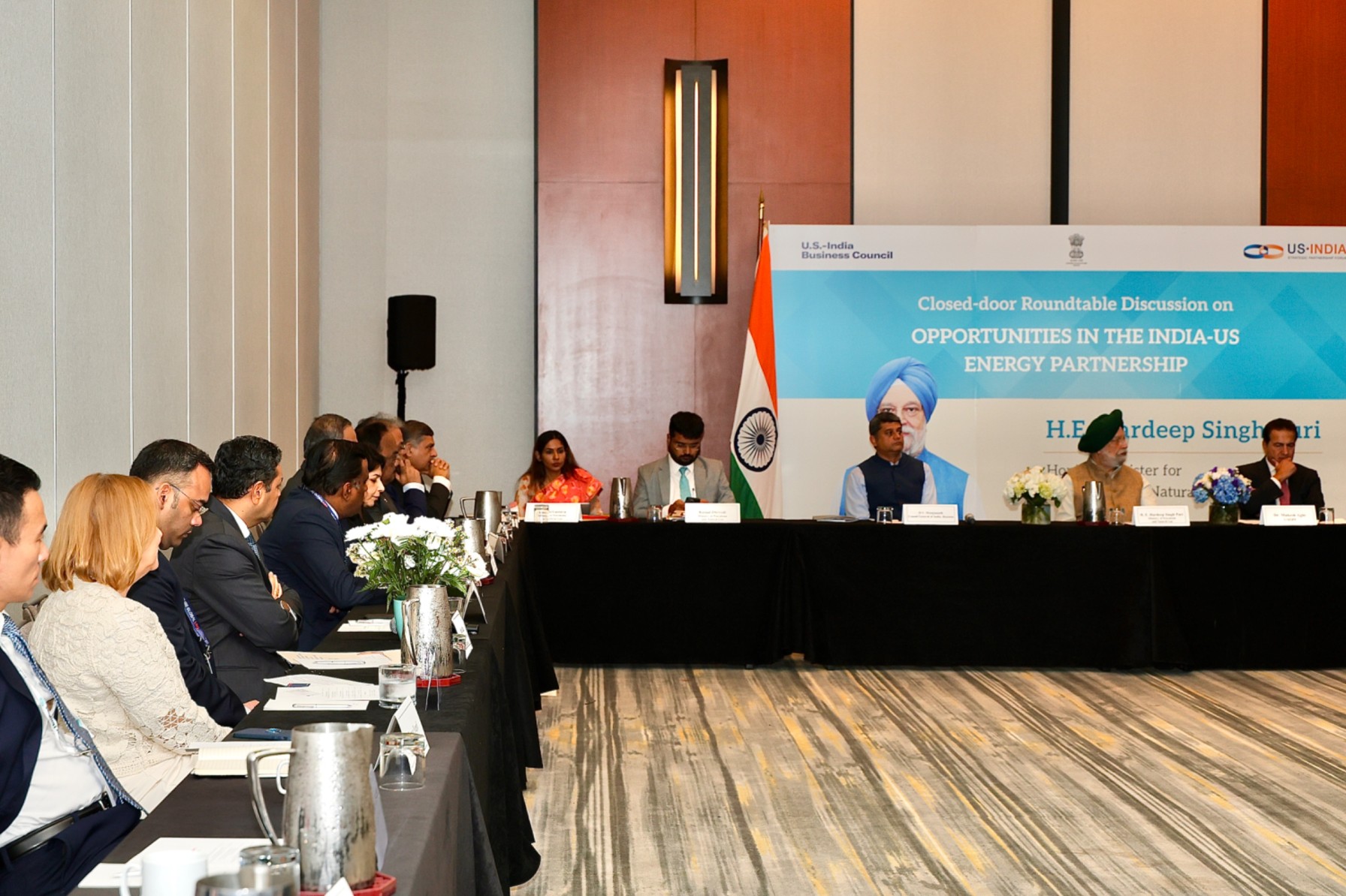 Met representatives of US-India Business Council and US-India Strategic Partnership Forum