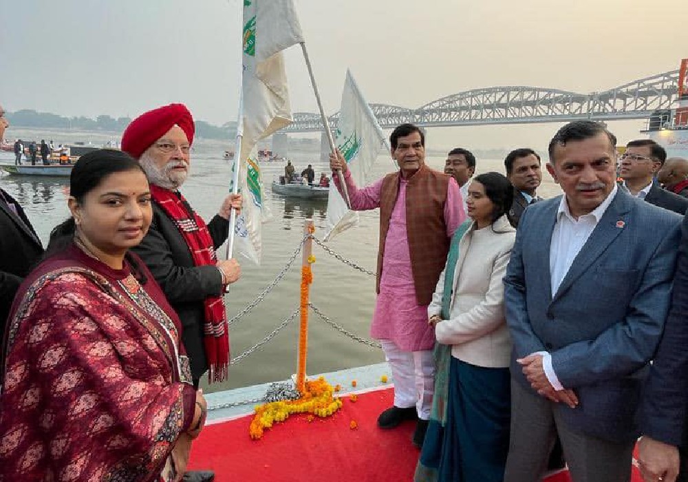 Glimpses of the unique CNG Boat Rally in Varanasi