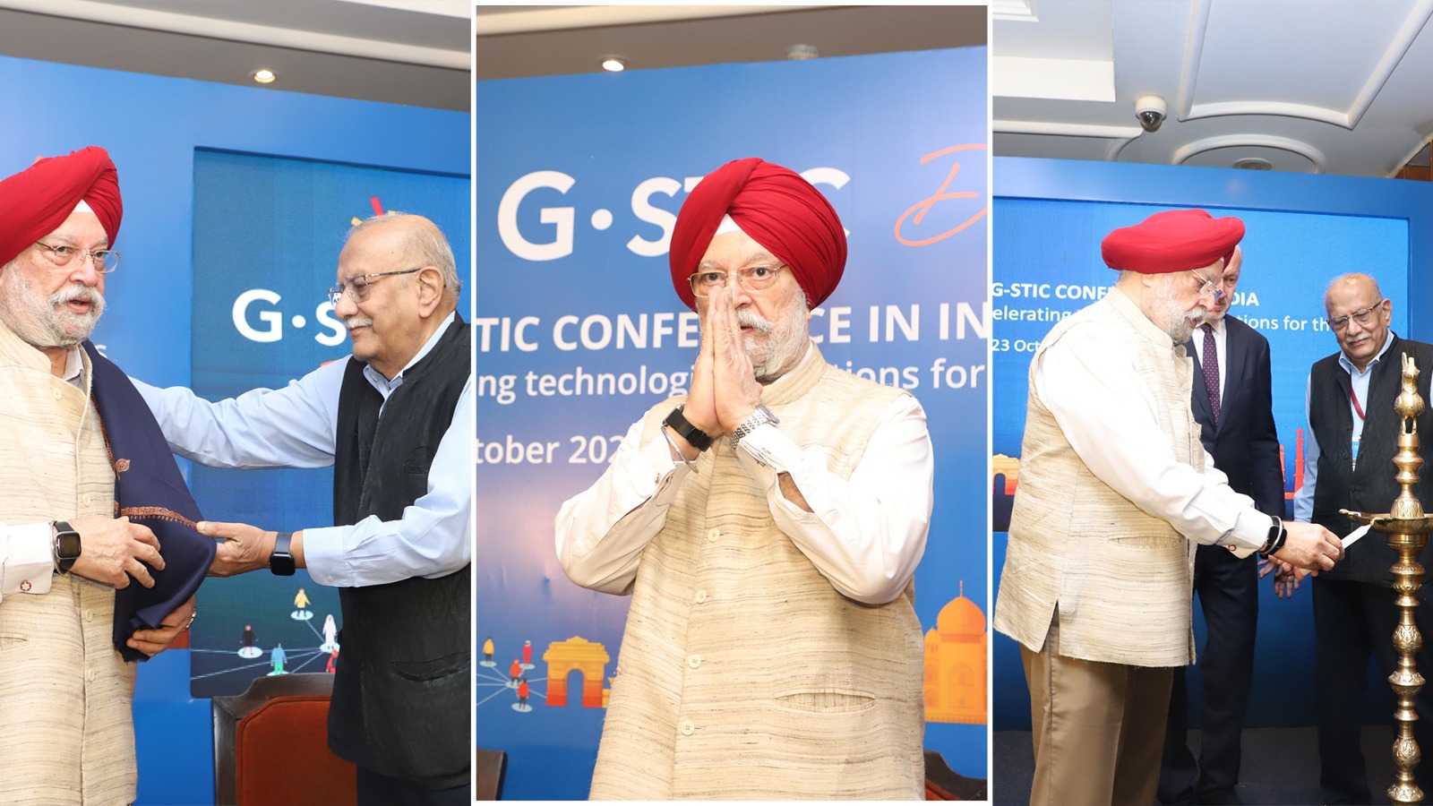 At 7th G-STIC Conference in Delhi